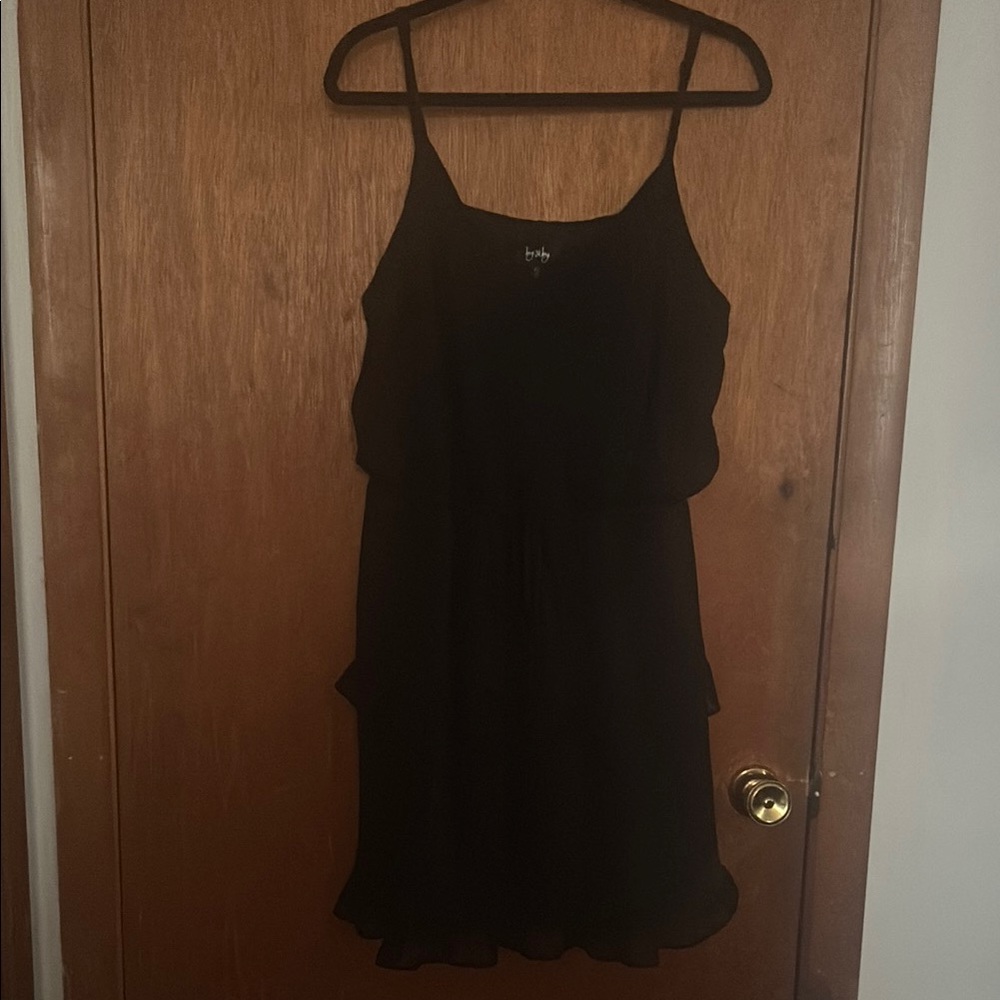 Black Tiered dress